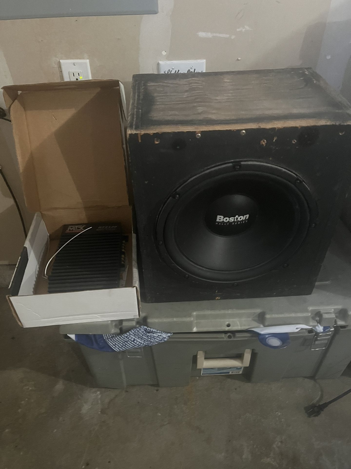 Mtx Amp 12”subwoofer