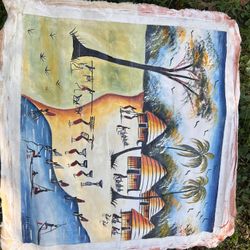 African Painting  ( 22" x 23") 
