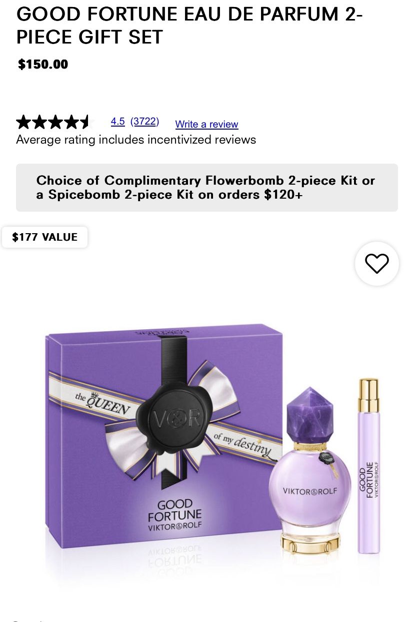 Good Fortune Viktor&rolf