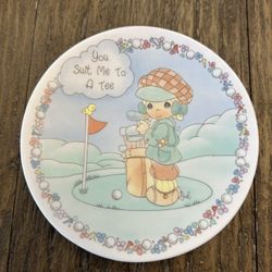 Enesco’s Precious Moments “You Suit Me To A Tee”4” Collectors Plate 1993