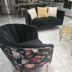 Sofa , Loveseat & Accent Chair