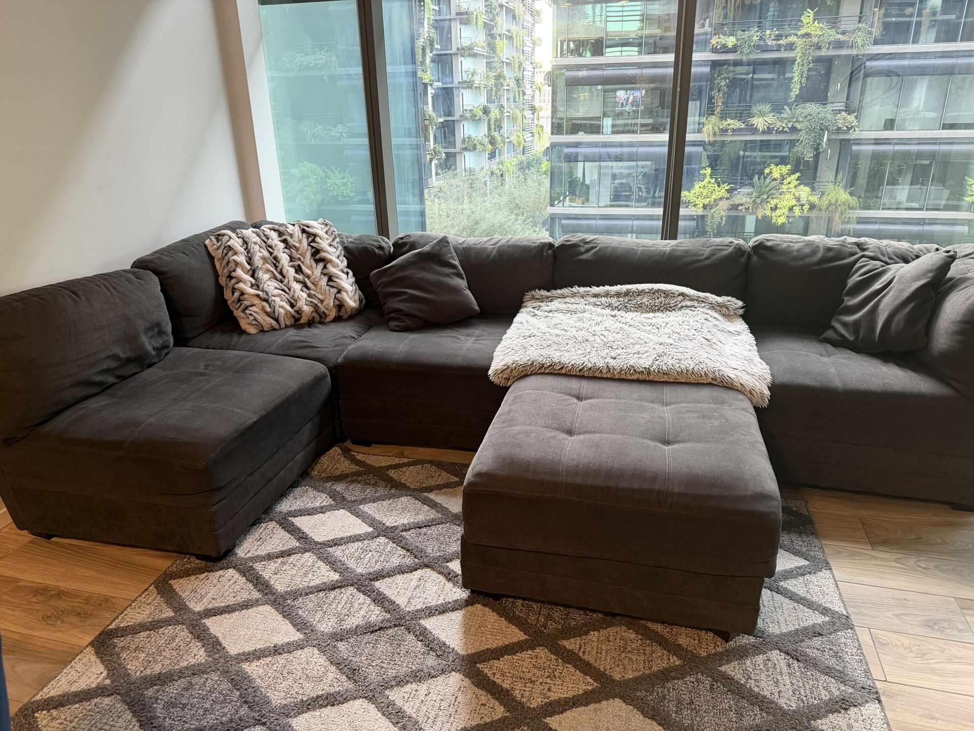 Sectional, 6 piece, Sofa