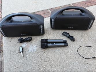 Tribit stormbox blast with microphone Bluetooth speaker