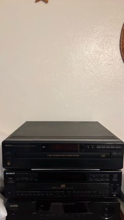 Denon CD Player with RCA Line Out