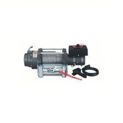 WARN Electric Winch: Pulling, 12V DC, 12,000 lb 1st Layer Load Capacity, 125 ft Cable Lg, Planetary