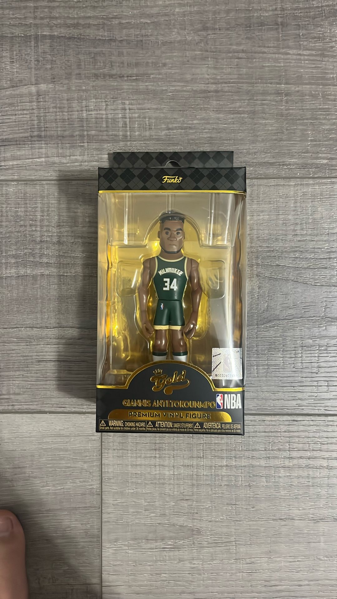 Giannis Antetokounmpo NBA Funko Gold Premium Vinyl Figure