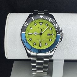 Harborside Coast 43mm Stainless Steel Bracelet Watch