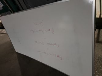 White marking board huge Acco Brand big size 8 feets by 4 feets