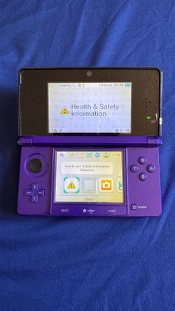 Nintendo 3DS - Purple, + games