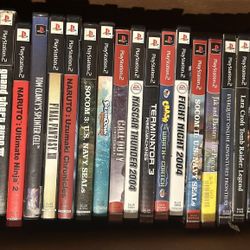 Ps2 game (4 for35/5for 45/6 For 50