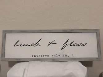 $5 Bathroom Sign (Queen Creek)
