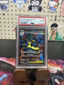 Pokemon Mega Lucario Ex #160