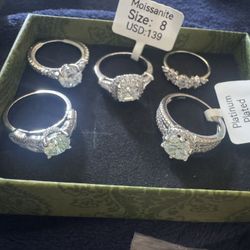 moissanite Women Rings 