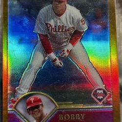 *GREAT CONDITION* 2003 Booby Abreau Topps chrome 142/449