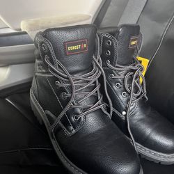 Eurostar Steel Toe Work Boots Like New Size 10 
