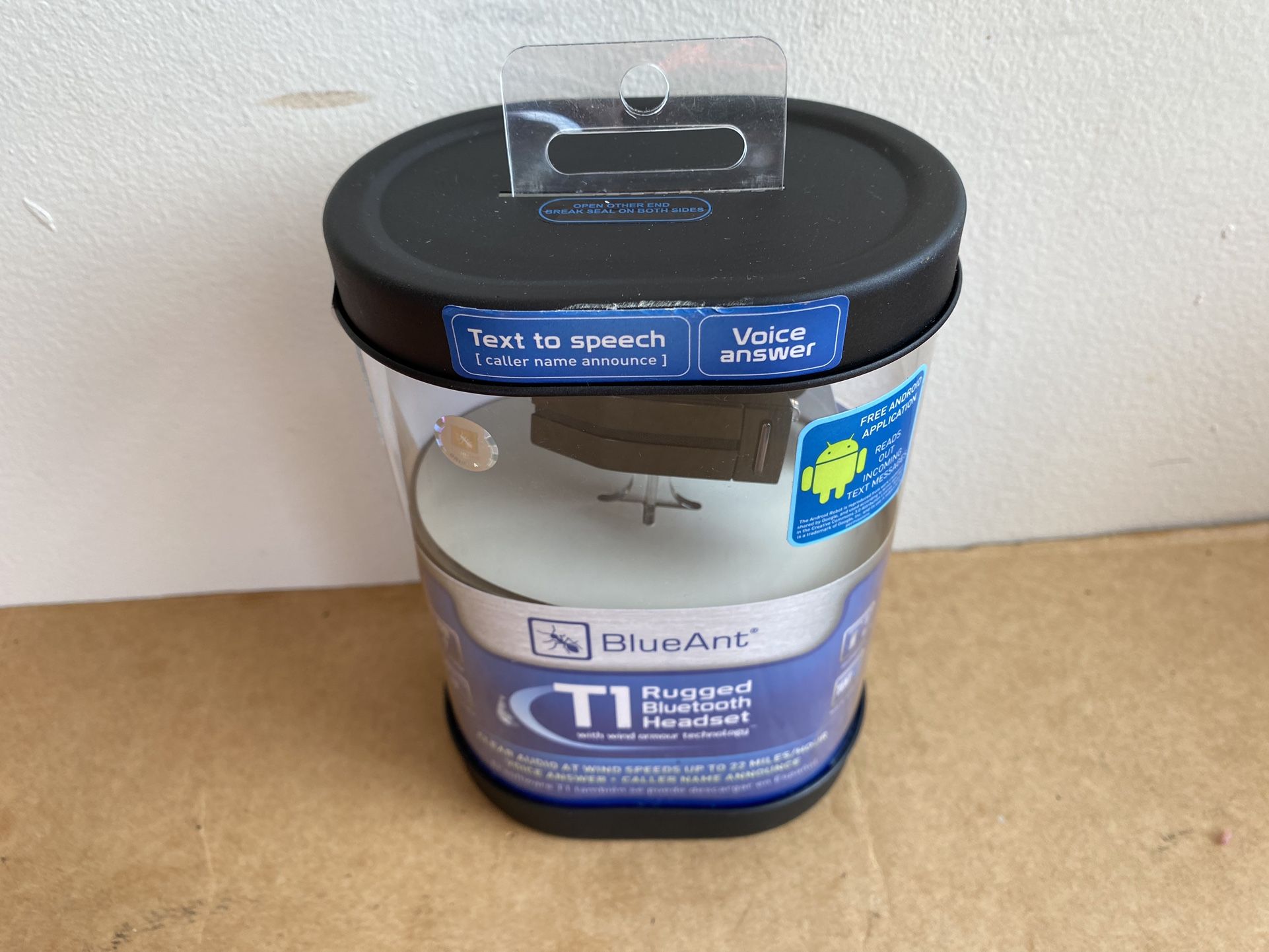 BlueAnt T1 Rugged Bluetooth Headset (New)