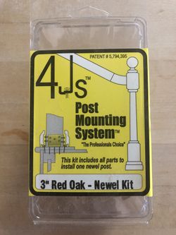 Post Mountain System, Newel Post Kit