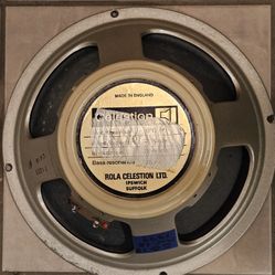 Celestion G12M 25w Creamback guitar speaker 1974 T1221