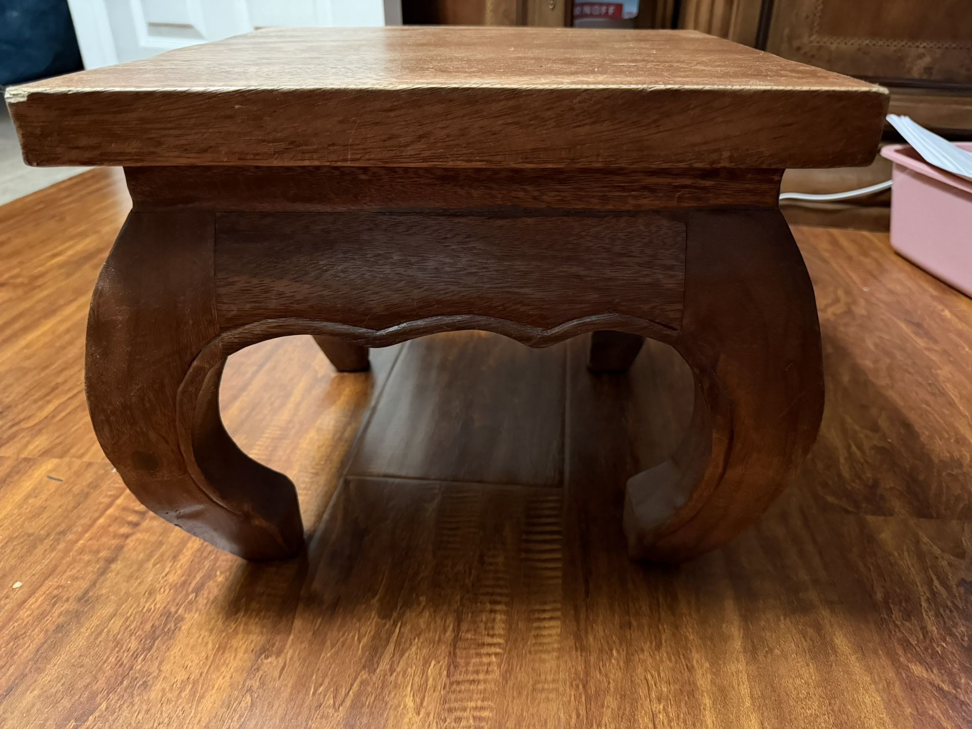 Solid Wooden Step Stool