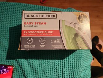 Black and decker iron