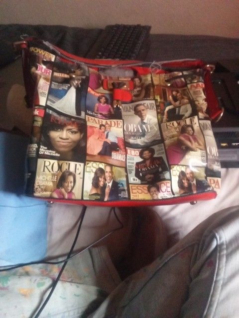 Obama Purse Ad Wallet