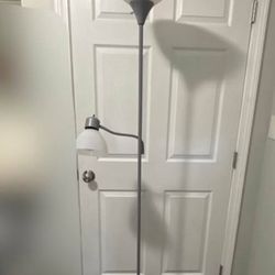 Floor Lamp with Adjustable Reading Light