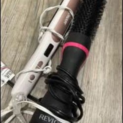 Blow dryer and straightener