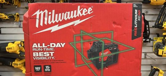 Milwaukee M12 360 Green Laser Level TOOL ONLY w/Case