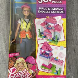 2016 NRFB Mattel Barbie Career Series Builder Barbie Model-12215