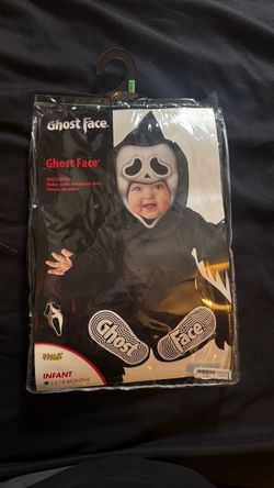 Baby Ghost face costume