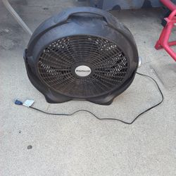 Wind machine fan