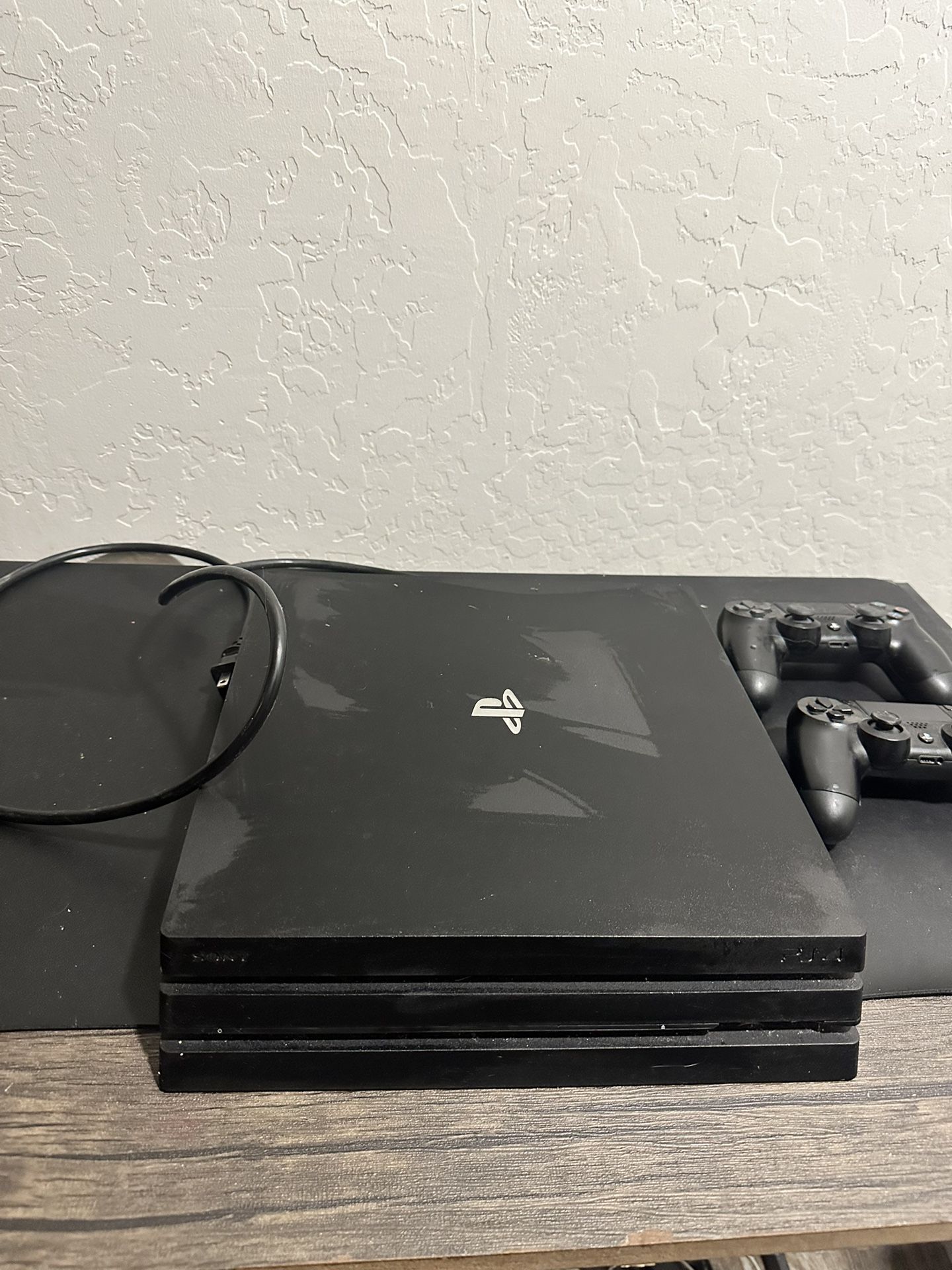 PS4 With Controller And Games