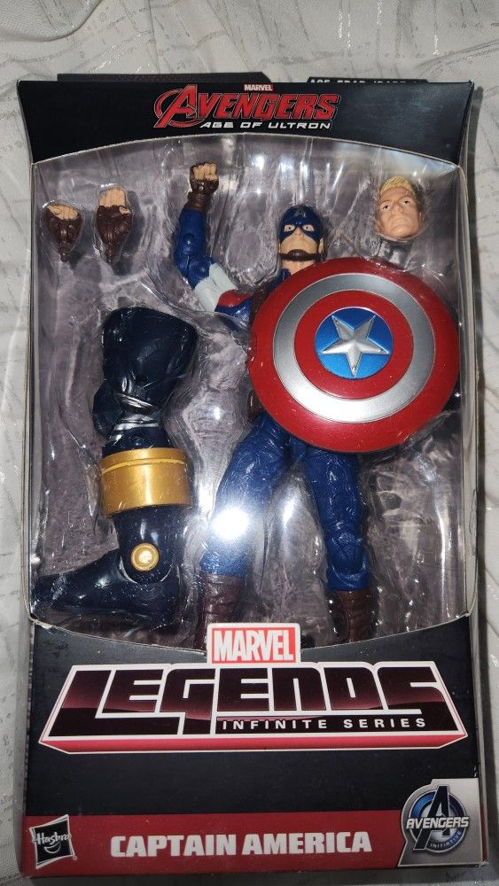 2015 Marvel Legends Avengers Captain AmericaThanos Baf