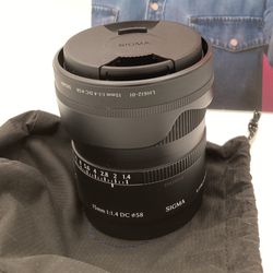 USED Sigma 15mm F1.4 DC Lens For Sony E Mount