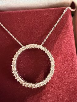 White Gold Diamond Necklace
