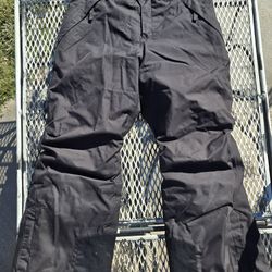 Patagonia Worn Once Girls M 10 Black Snowbelle Pants Style #68495