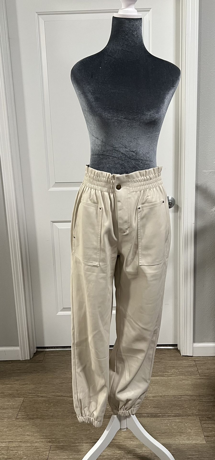 Faux Leather Pants
