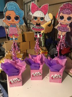 3 LOL Center Pieces