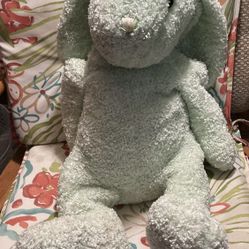 Mint Green Plush Bunny