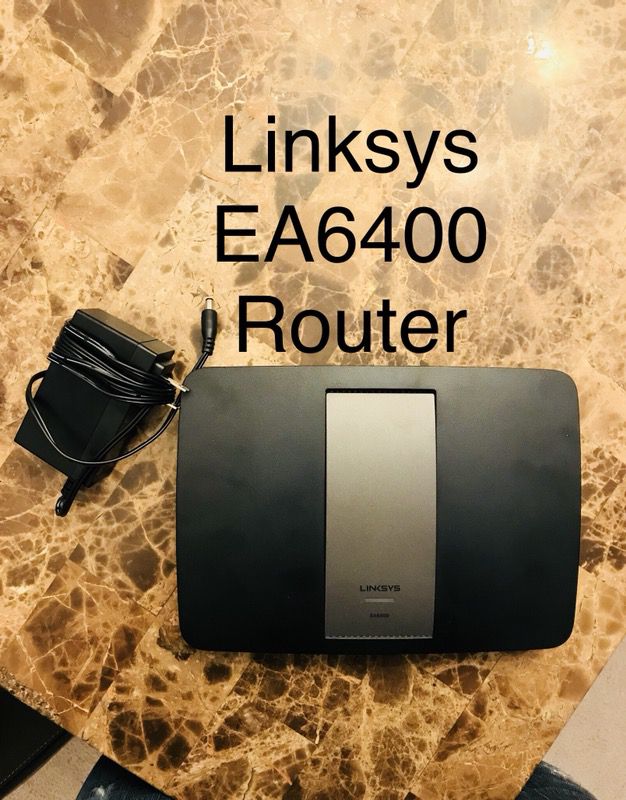 Like new - linksys ea6400 router (only used for couple months)