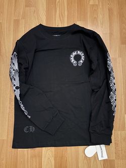 Black Chrome Hearts long sleeve