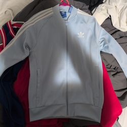Adidas Baby Blue Track Suit Jacket