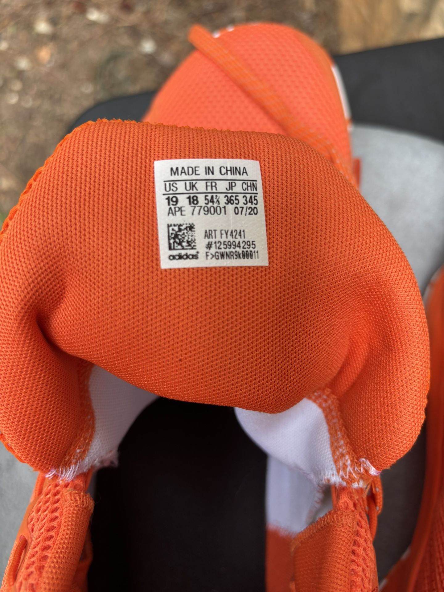 ⭐Adidas Dame 7I Am My Own Fan solar Red Mens Shoes Sz 19 Orange