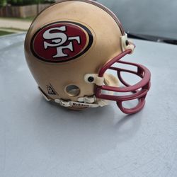 49ers vintage little helmet 1995
