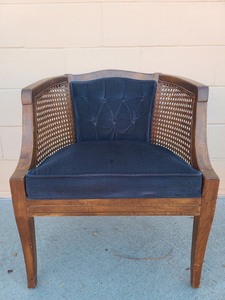 Vintage Modern Regency Cain Chair