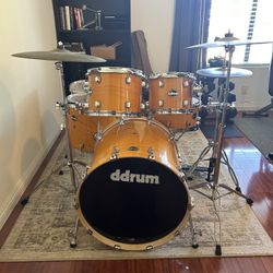 Drum Set ddrums 6 piece  