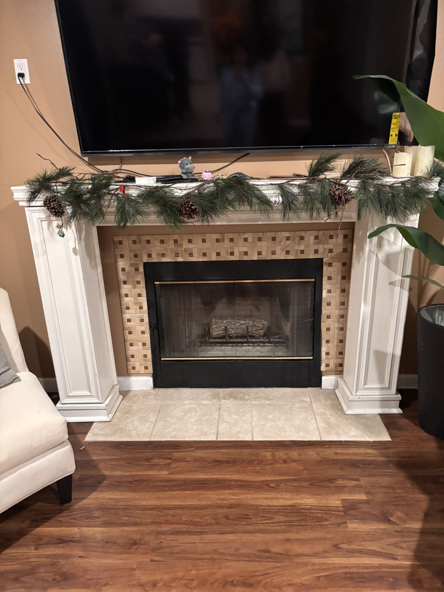 3piece Chimney Mantle 