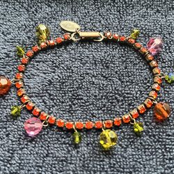 Liz Palacios Swarovski Dangle Bracelet