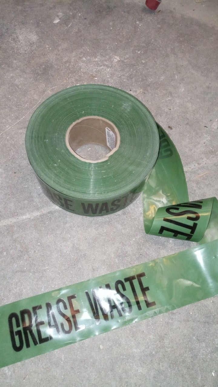 Grease waste tape
