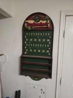 Budweiser Pool Score Board